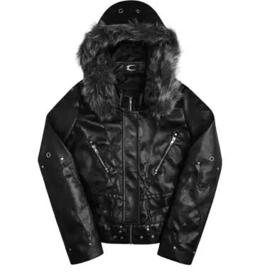 [ 새상품급 ] cozy worldwide 퍼 가죽 자켓