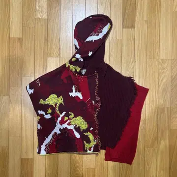 Necessity Sense 니트 판초 archive