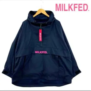 MILKFED. 밀크페도 아노락 후드티 자켓 M 네이비