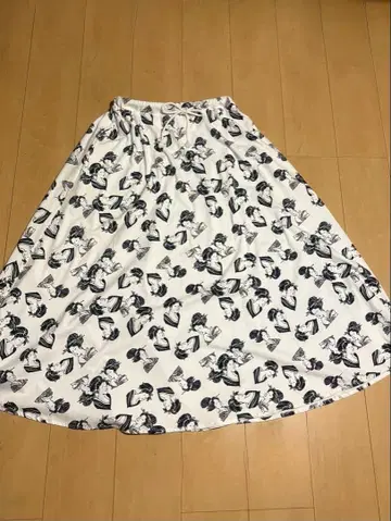 IKUMI 우키요에 롱 스커트