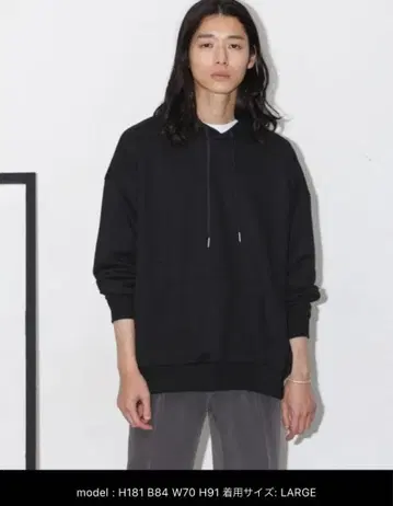 후드티 빅 실루엣 후디 nano universe, 나노 유니버스