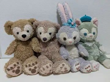 더피 프렌즈 봉제 인형 4개 세트