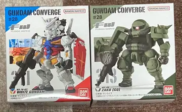 FW GUNDAM CONVERGE #28 화이트 건담 자쿠 [ GQ ]