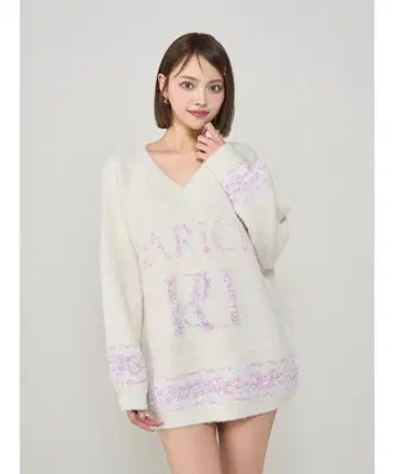 Darich 믹스 컬러 RD 니트 튜닉