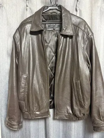 MEMBERS ONLY BLACK LABEL 가죽 자켓 M 사이즈
