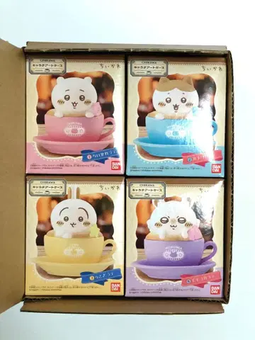 치이카와 라테 아트 피규어 세트