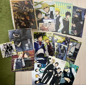 듀라라라!! 클리어 파일 책받침 손수건 묶음 판매