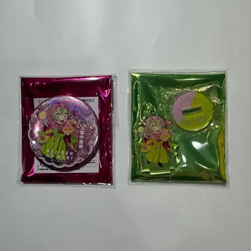 귀멸의 칼날 니지겐노모리 칸로지 미츠리 캔뱃지 스탠드 부착 아크릴 키링