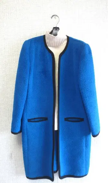 십인 플라자 JujinPlaxa COUTURE 알파카 노카라 코트 40