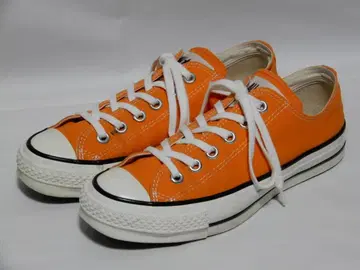 레어 컬러 컨버스 올스타 오렌지 일본제 24cm 사용 적음 새상품급