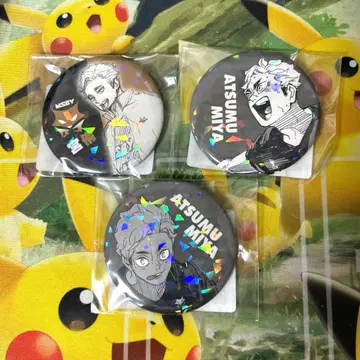 하이큐!! 올스타 캔뱃지 미야 아츠무 BX4 V.HEROES