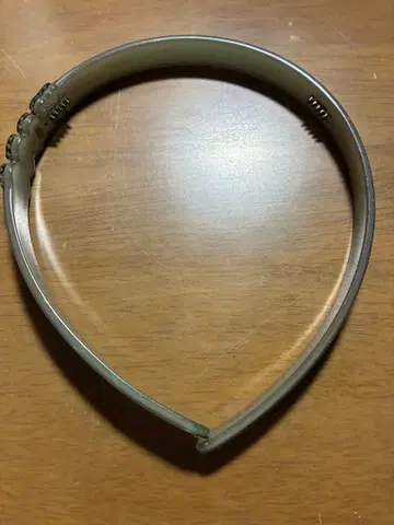 마크제이콥스 실버 그레이 헤어 머리띠 새상품