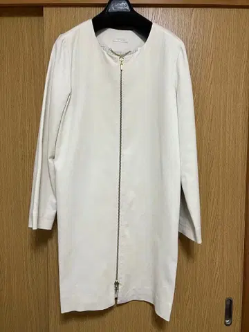 노카라 자켓 아이보리