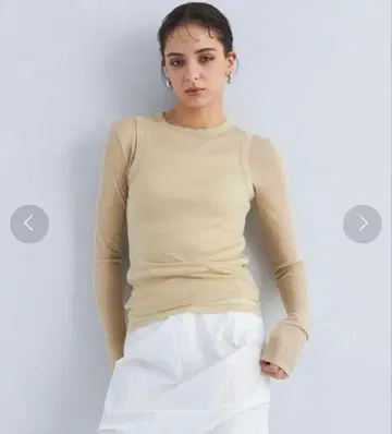 le TENCEL 레이어드 탑