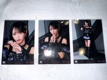 =LOVE 노구치이오리 블랙 의상 브로마이드 컴프