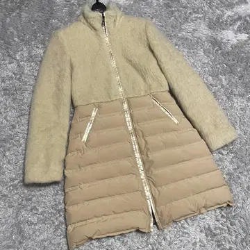 컨디션 최상 엠포리오 아르마니 절개 세퍼레이트 충전솜 코트 38