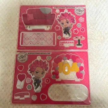 카리스마 fandancy+ 아크릴 스탠드 키링 사루카와 케이 2점