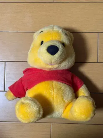 레트로 희귀 푸우 움직이는 말하는 봉제 인형