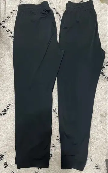울트라 스트레치 액티브 조거 팬츠 블랙 S 2개 세트