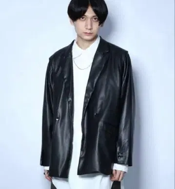 HARE 2way 합성 가죽 자켓