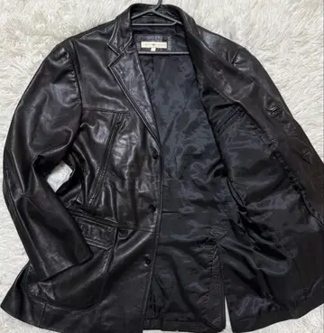 [ 최고급 라인 ] JOSEPH ABBOUD 램 가죽 테일러드 자켓 L