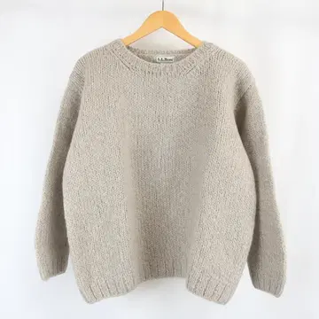 90s L.L.Bean 울 와이드 실루엣 니트 스웨터 구제 의류