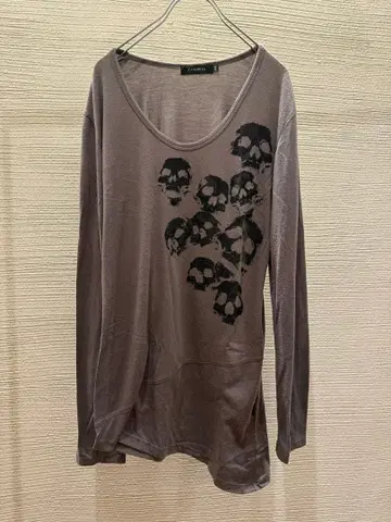 00s skull civarize long sleeve t-shirt