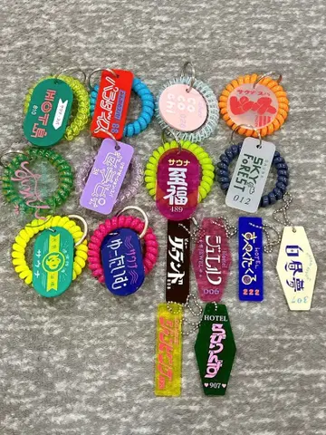 가챠가챠 묶음 판매 가상 락카 키링 사우나 키링 등