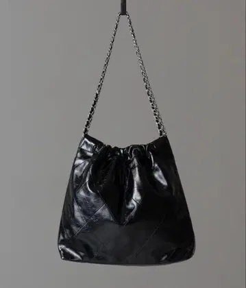 퀼팅 체인 토트백