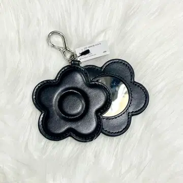 [ 미사용 새상품 ] 마리콴트 블랙 꽃 모양 거울