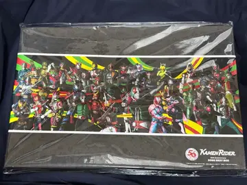 미개봉 가면라이더 50th SONG BEST 캐릭터 파인 보드