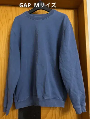 GAP 블루 맨투맨 M 사이즈 트레이닝복