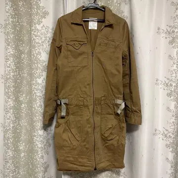 AVIREX 아비렉스 밀리터리 셔츠 원피스 컷팅 미들 기장