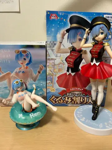 렘 호두까기 인형 AqoursFloatGirl 피규어 세트