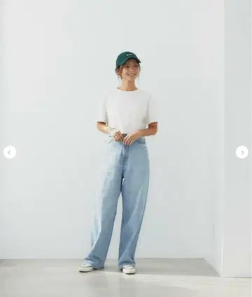 YANUK 야누크 루즈 스트레이트 JOAN