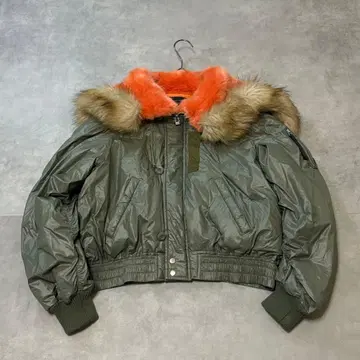 Y2K 00s archive N-2B N2B 쇼트 기장 플라이트 자켓