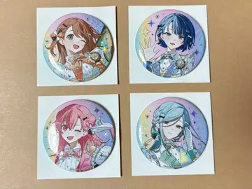 프로세카 감사제 오로라 금박 캔뱃지 컬렉션 C 모어모어점프