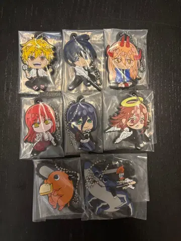 체인소 맨 가챠 러버 참 컴프 세트