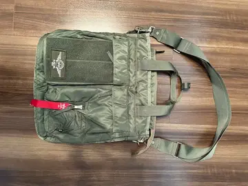 알파인더스트리 3way 헬멧 백 올리브 그린