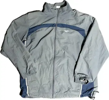 리복 그레이 나일론 자켓