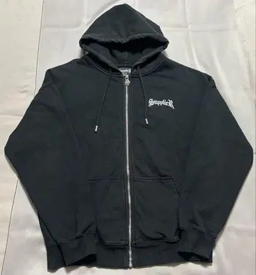 Supplier 블랙 후드티 L 사이즈