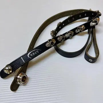 FERNANDES 스컬 스트랩 hide 모델 해골 도쿠로 기타용