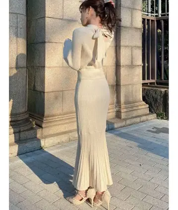 머메이드 실루엣 원피스