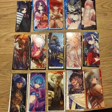 최종 재림전 오카다 이조 편성 화면풍 카드 15장