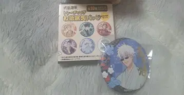 주술회전 쥬쥬 탐방 와지풍 캔뱃지 세트 레어 고죠 사토루