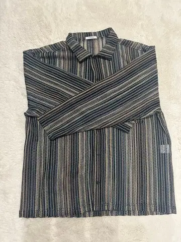 BAYFLOW 스트라이프 긴팔 셔츠