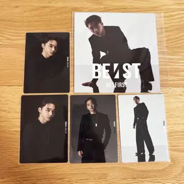 BE:FIRST RYUHEI 아코디언 포토 카드 트레이딩 카드