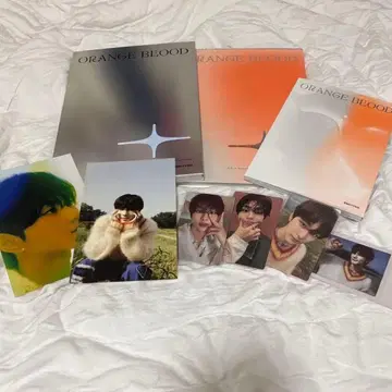 ORANGE BLOOD  앨범 트레이딩 카드 세트