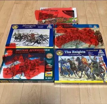 1/72 십자군 병사 몽골군 기병 피규어 이타렐리 2종 세트