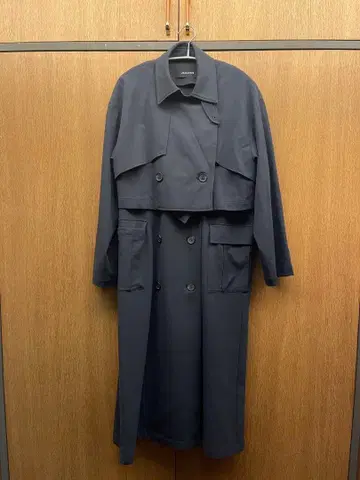 [ 컨디션 최상 ] JEANASIS 레이어드 트렌치코트